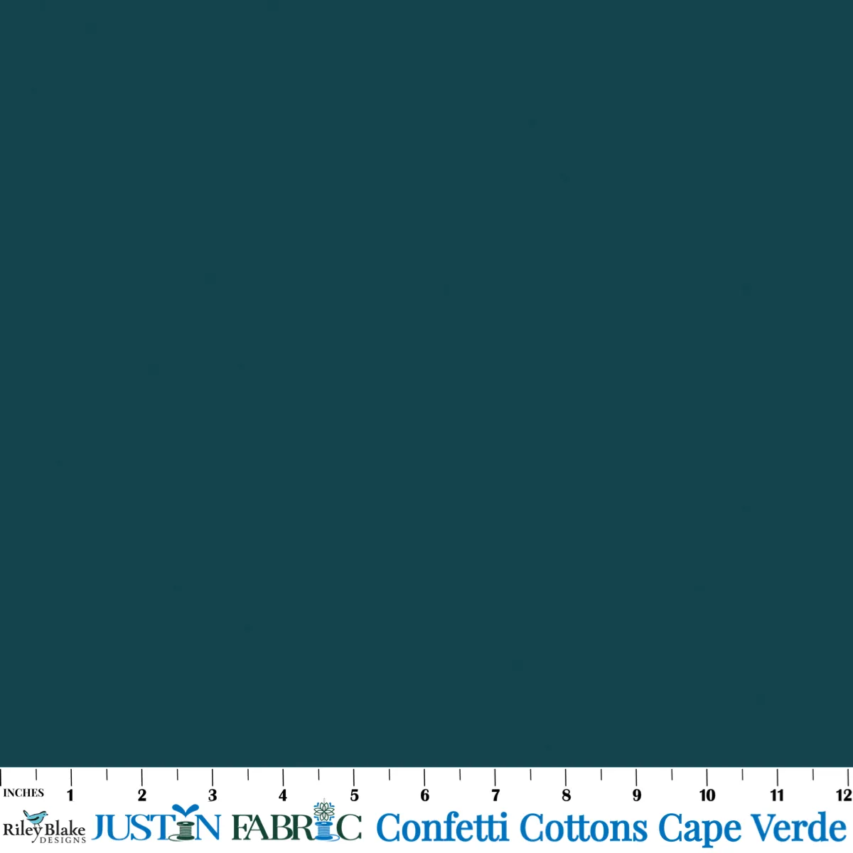Confetti Cottons Solid Cape Verde Cotton Yardage | Riley Blake Designs