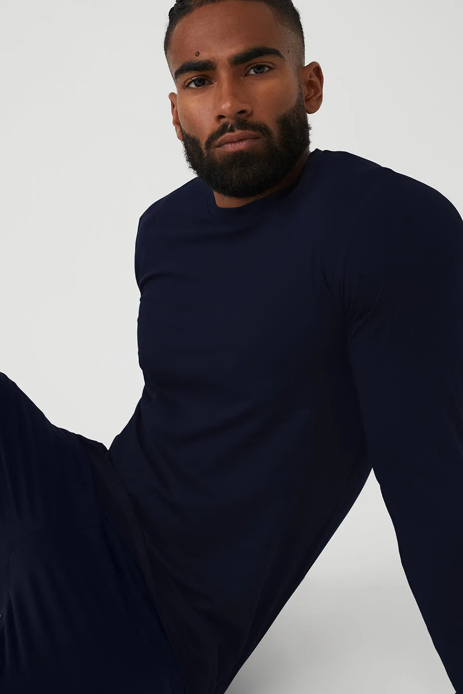 Conquer Reform Crewneck Long Sleeve - Navy