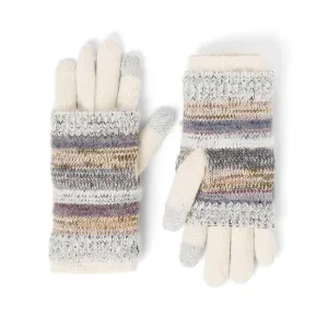 Convertible Stripe Gloves