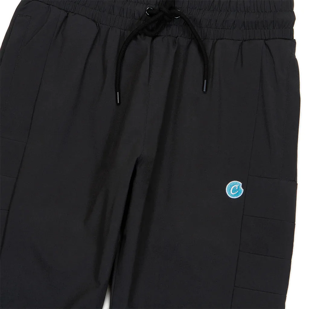Cookies Infamous Paneled Black Windpant