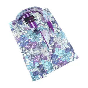 Cool Breeze Floral Button Down Shirt