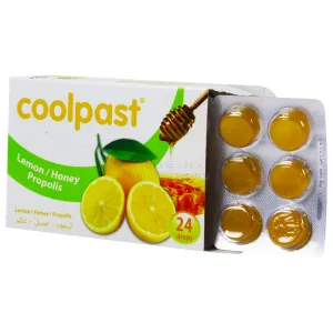 Cool Past Lemon And Honey And Propolis Lozenges 24 PC