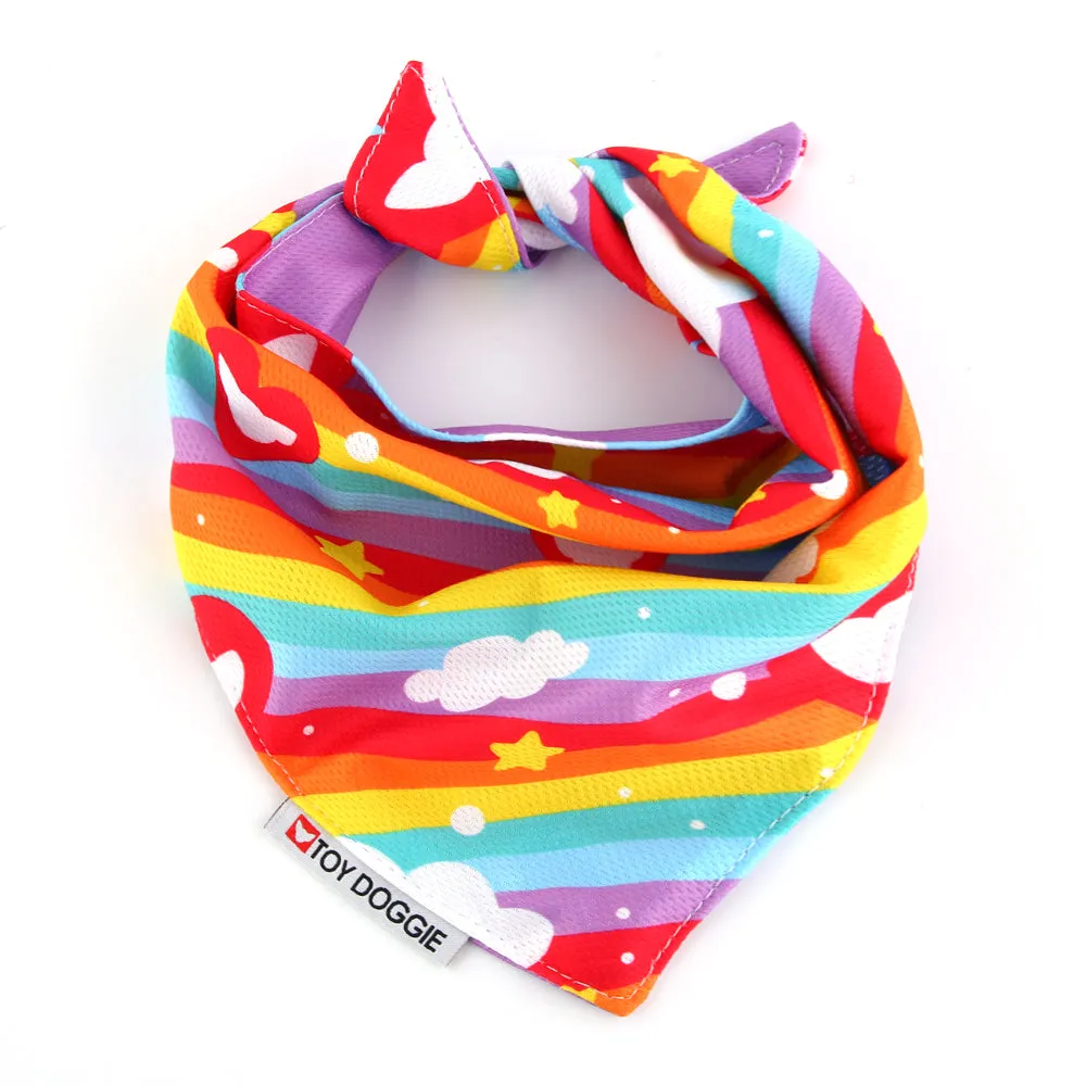 CoolCanine Reversible Bandana | Fluffing Perfect Collection