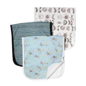 Copper Pearl: Premium Burp Cloths (3 pack) - Neil