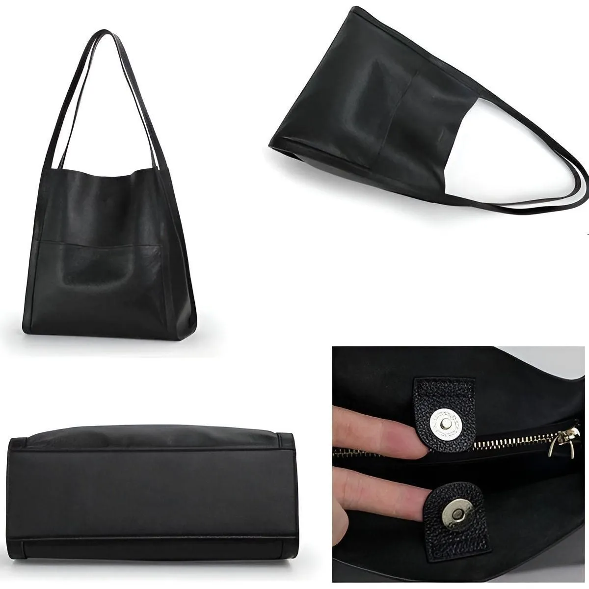 Cora Bag - Luxuriöse Umhängetasche aus Echtem Leder für Frauen