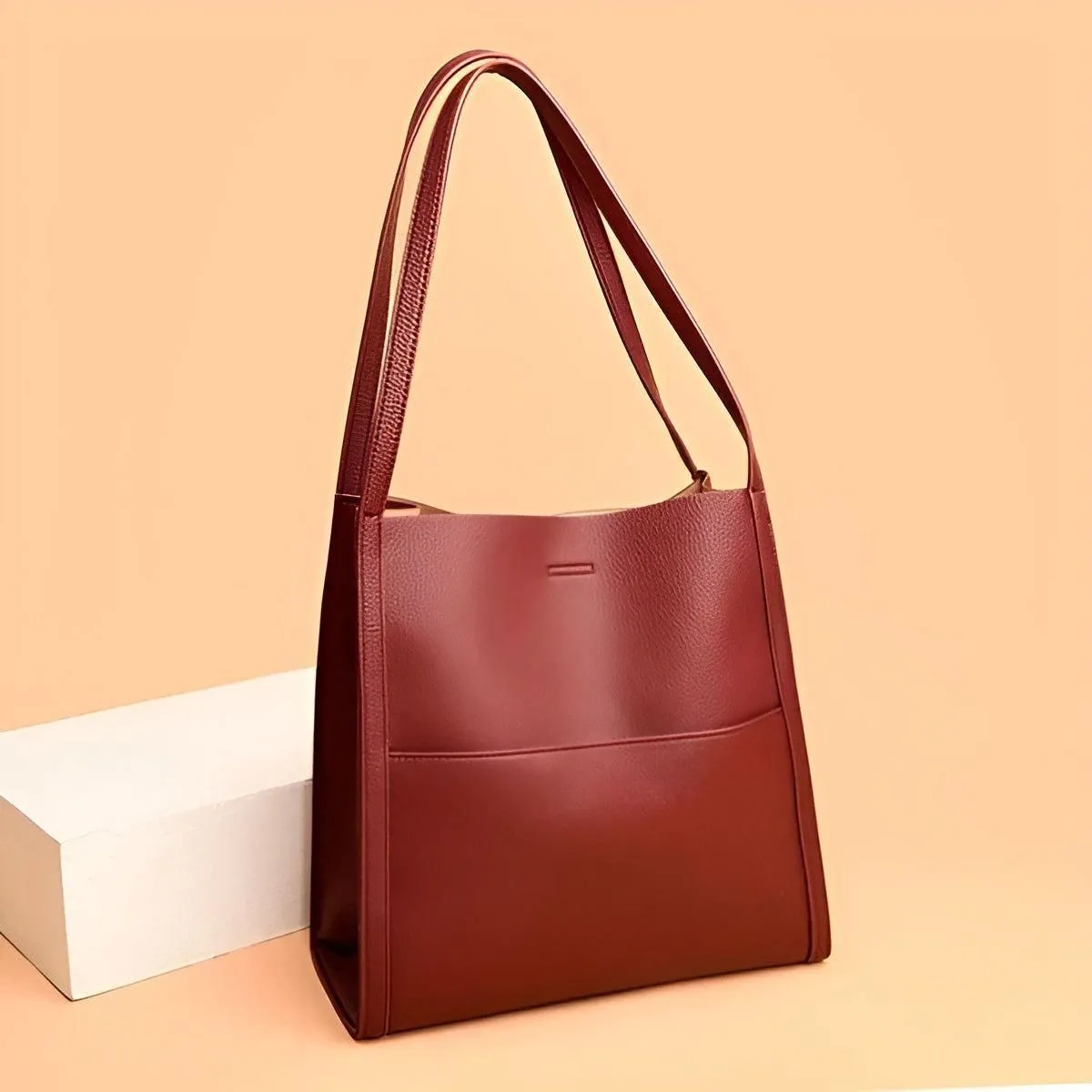 Cora Bag - Luxuriöse Umhängetasche aus Echtem Leder für Frauen