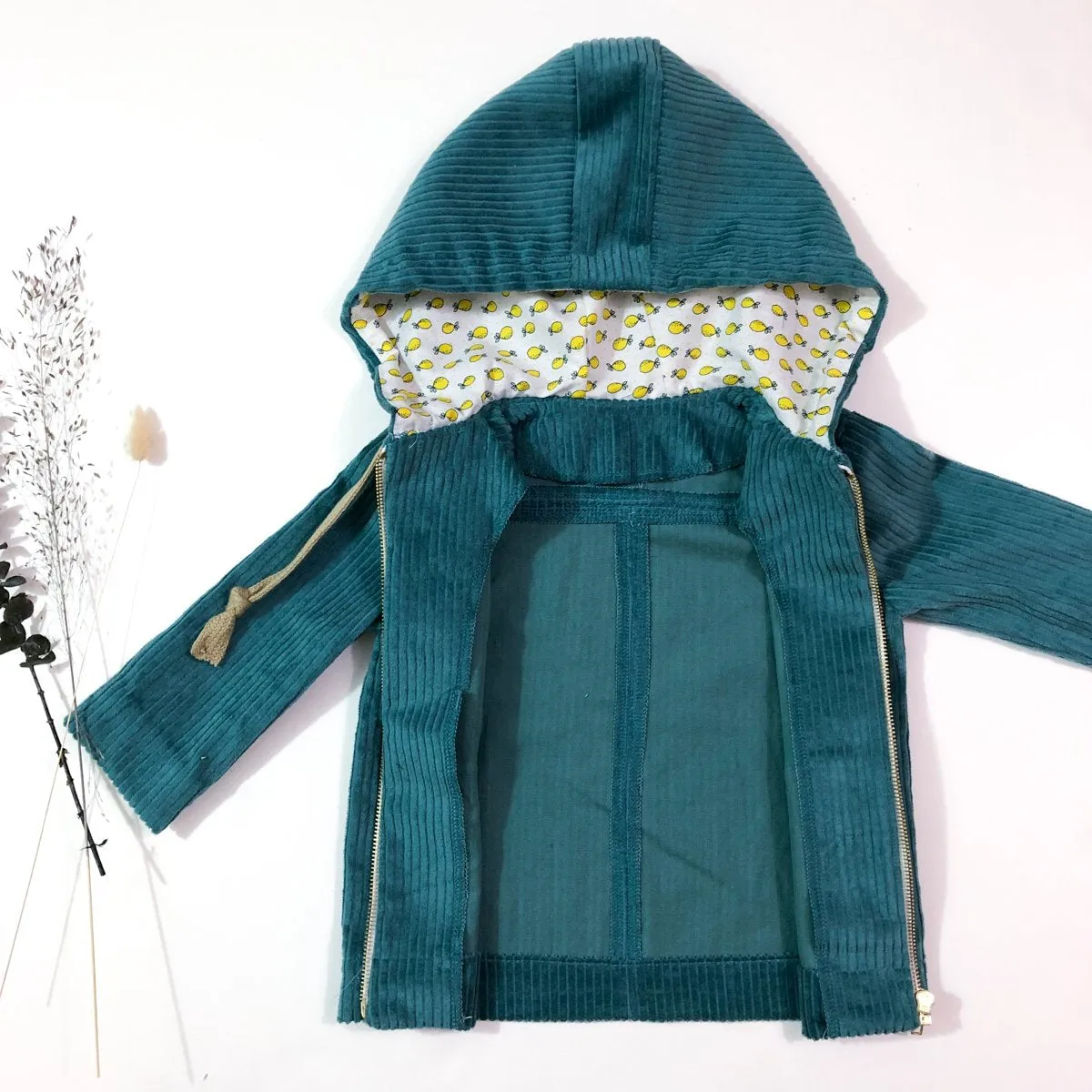 Corduroy 4w Fabric - Green 475