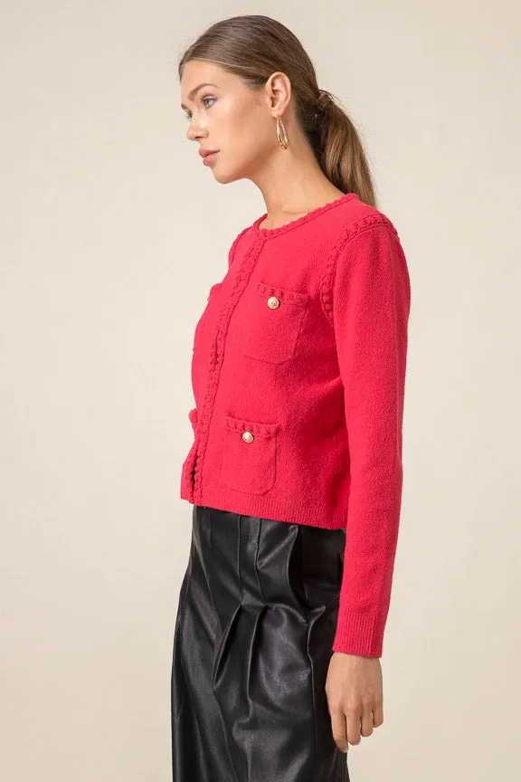 Corey Sweater Red