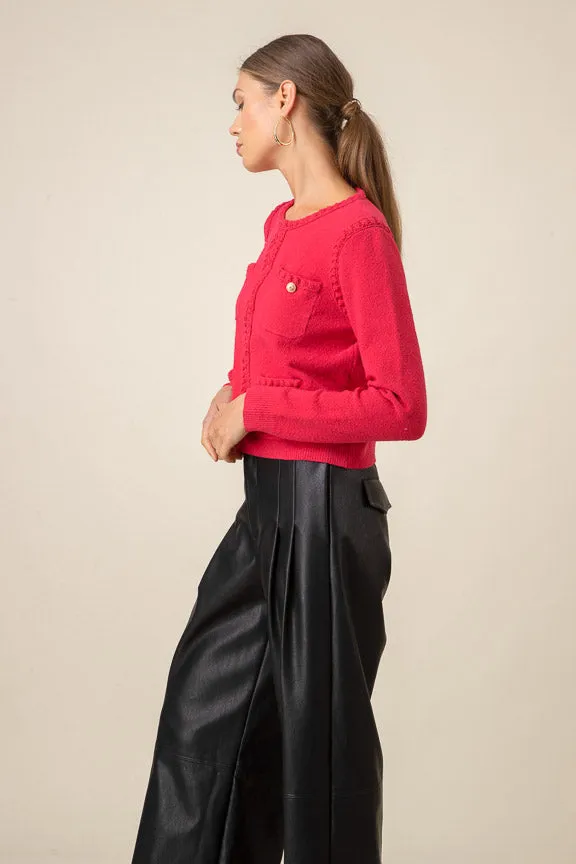 Corey Sweater Red