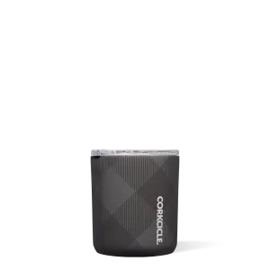 Corkcicle 12 oz Buzz Cup-Buffalo Plaid Grey