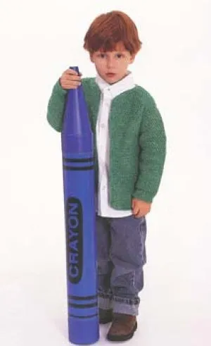 Correction to Basic Child's Cardigan Pattern (Crochet)
