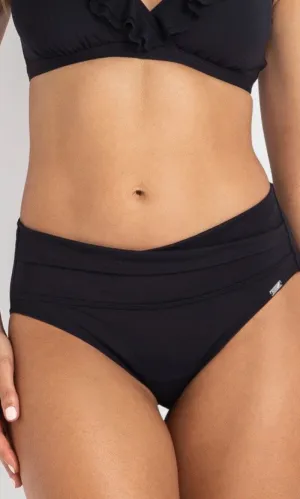 Cosmopolitan Soft Wrap Mid Rise Black