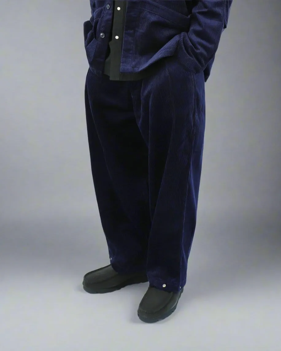 COTTON CORDUROY UNISEX BALLOON PANTS #444