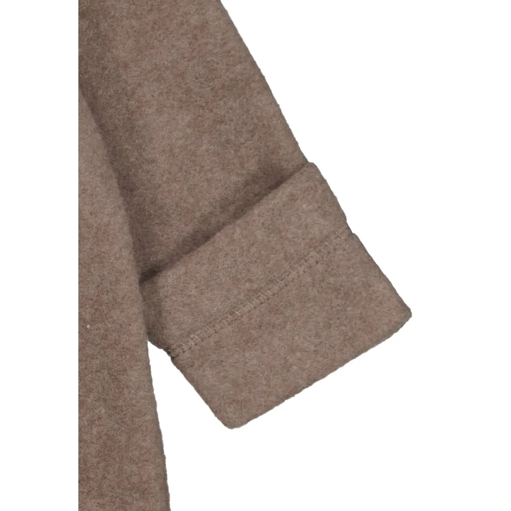 Cotton Fleece Baby Suit - Melange Denver