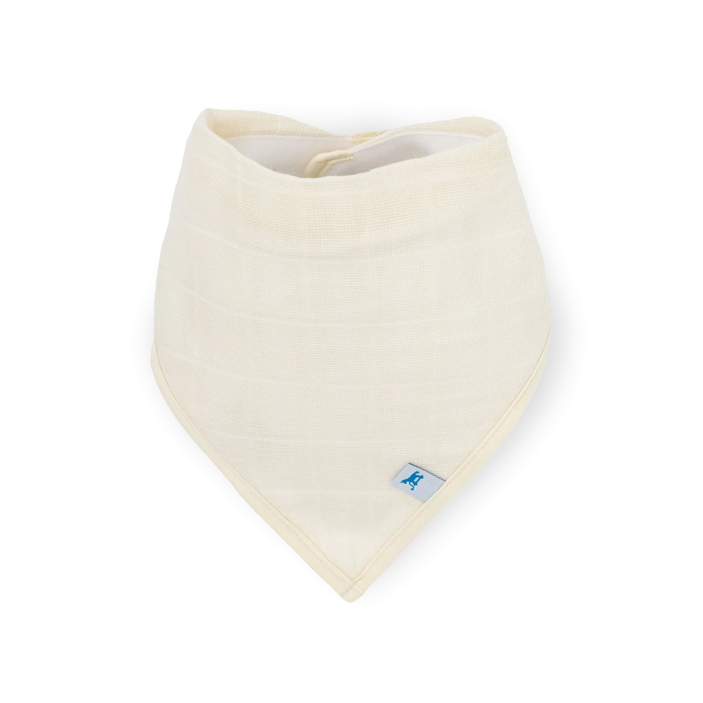 Cotton Muslin   Fleece Bandana Bib 4 Pack - Vintage Floral