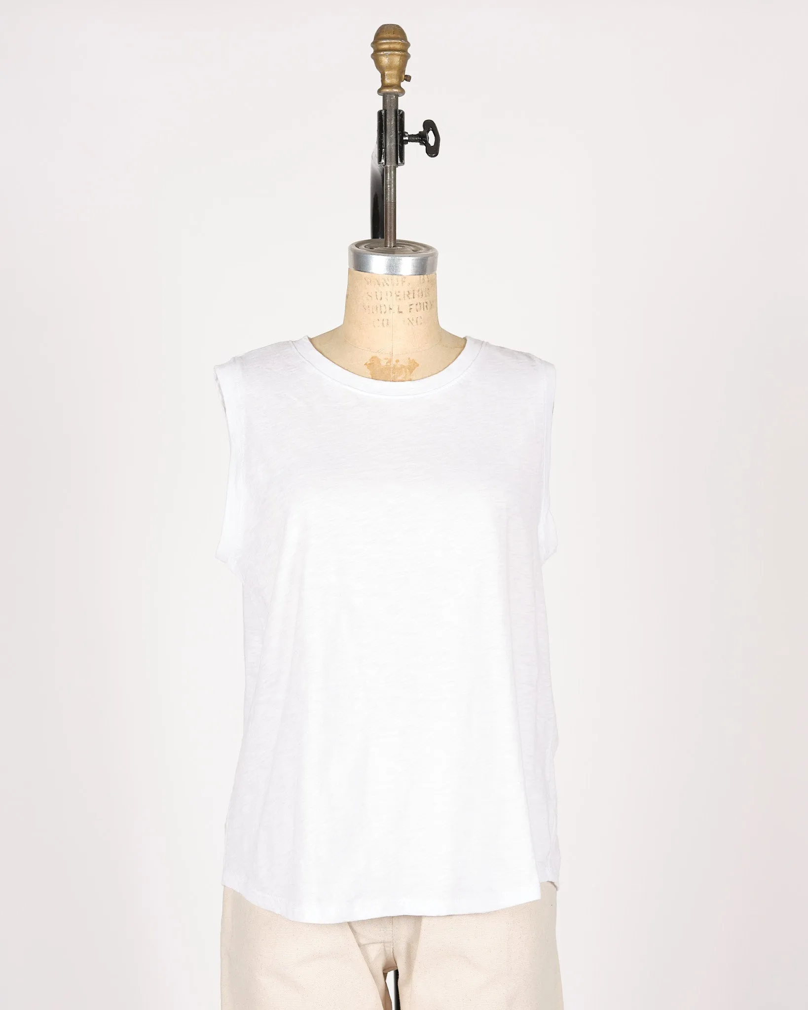 Cotton Sleeveless Tee