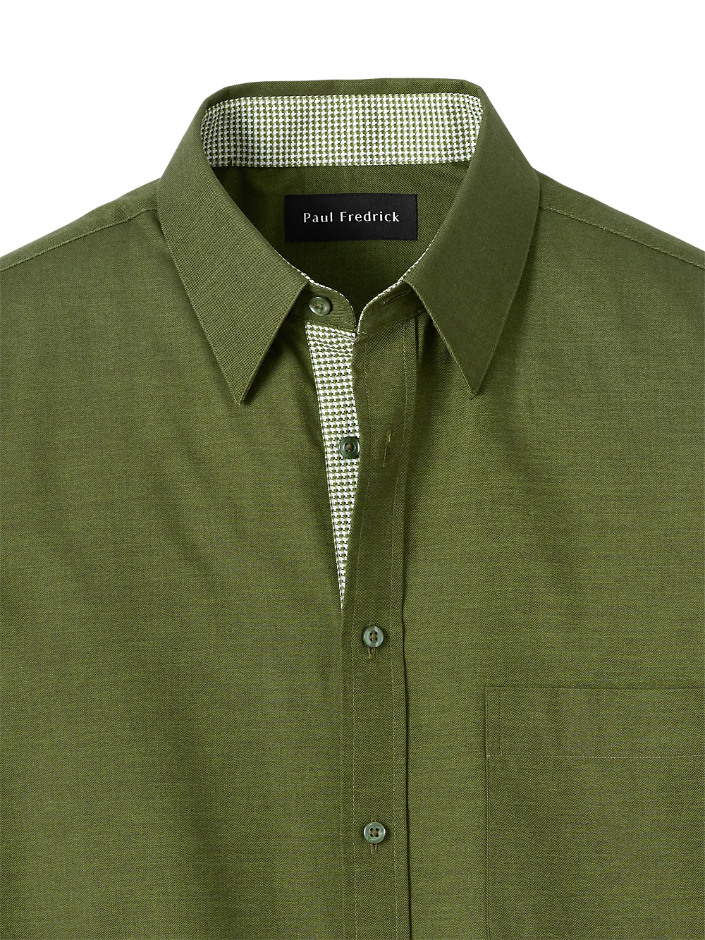 Cotton Solid Casual Shirt - Green