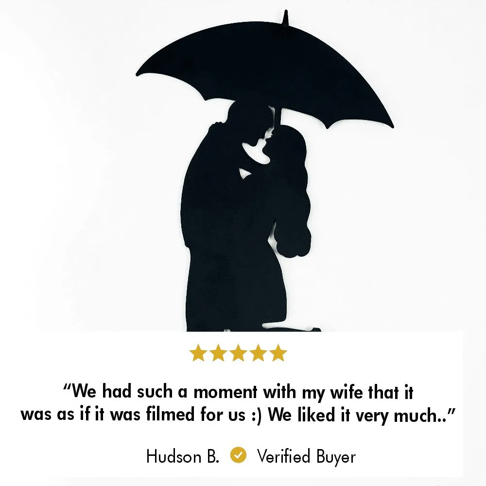Couple on Rainy Day