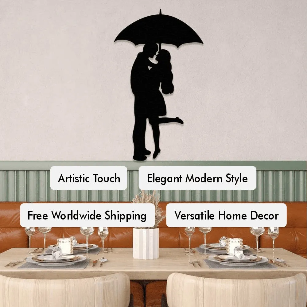 Couple on Rainy Day