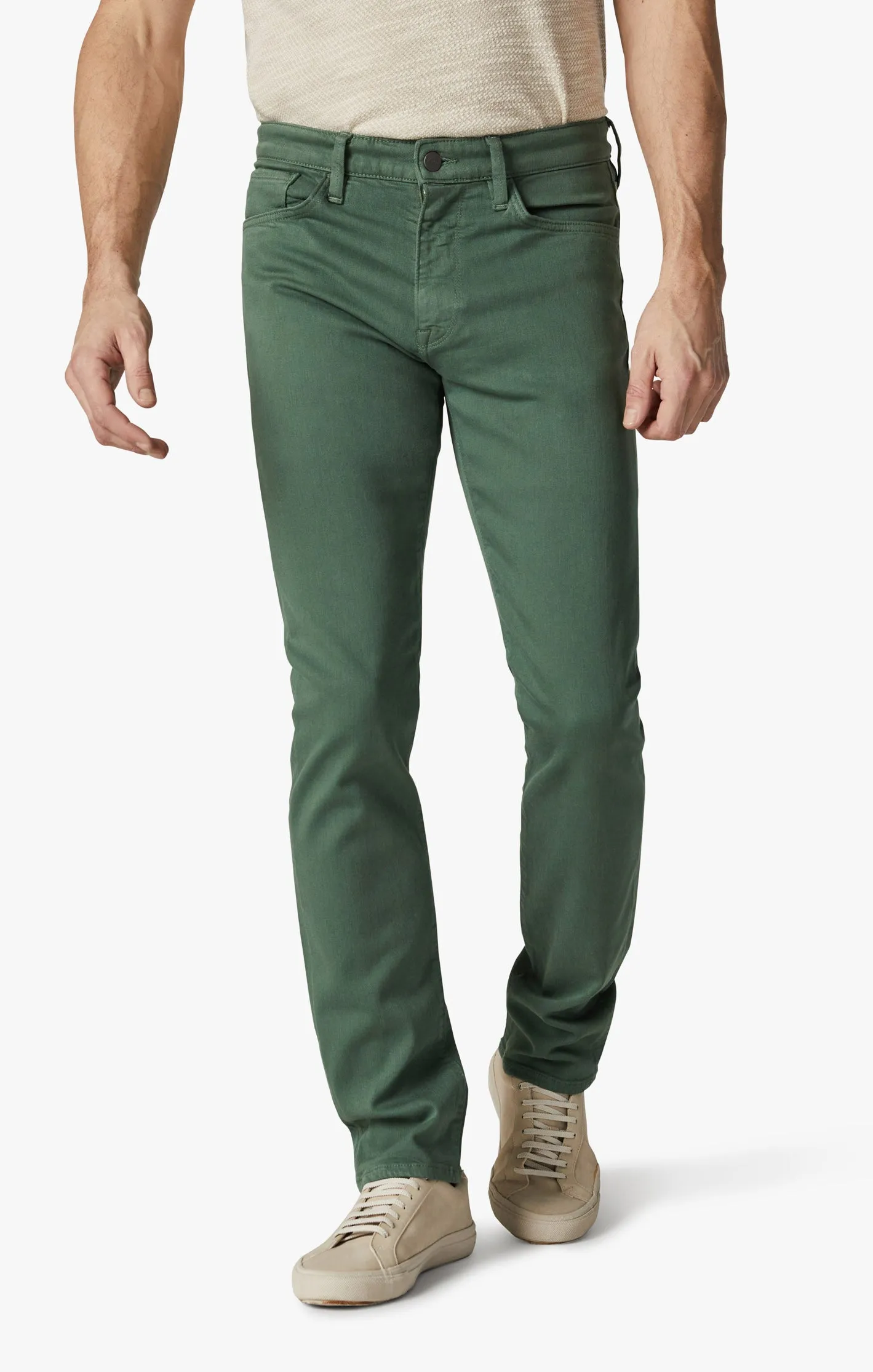 Courage Straight Leg Pants In Green Comfort