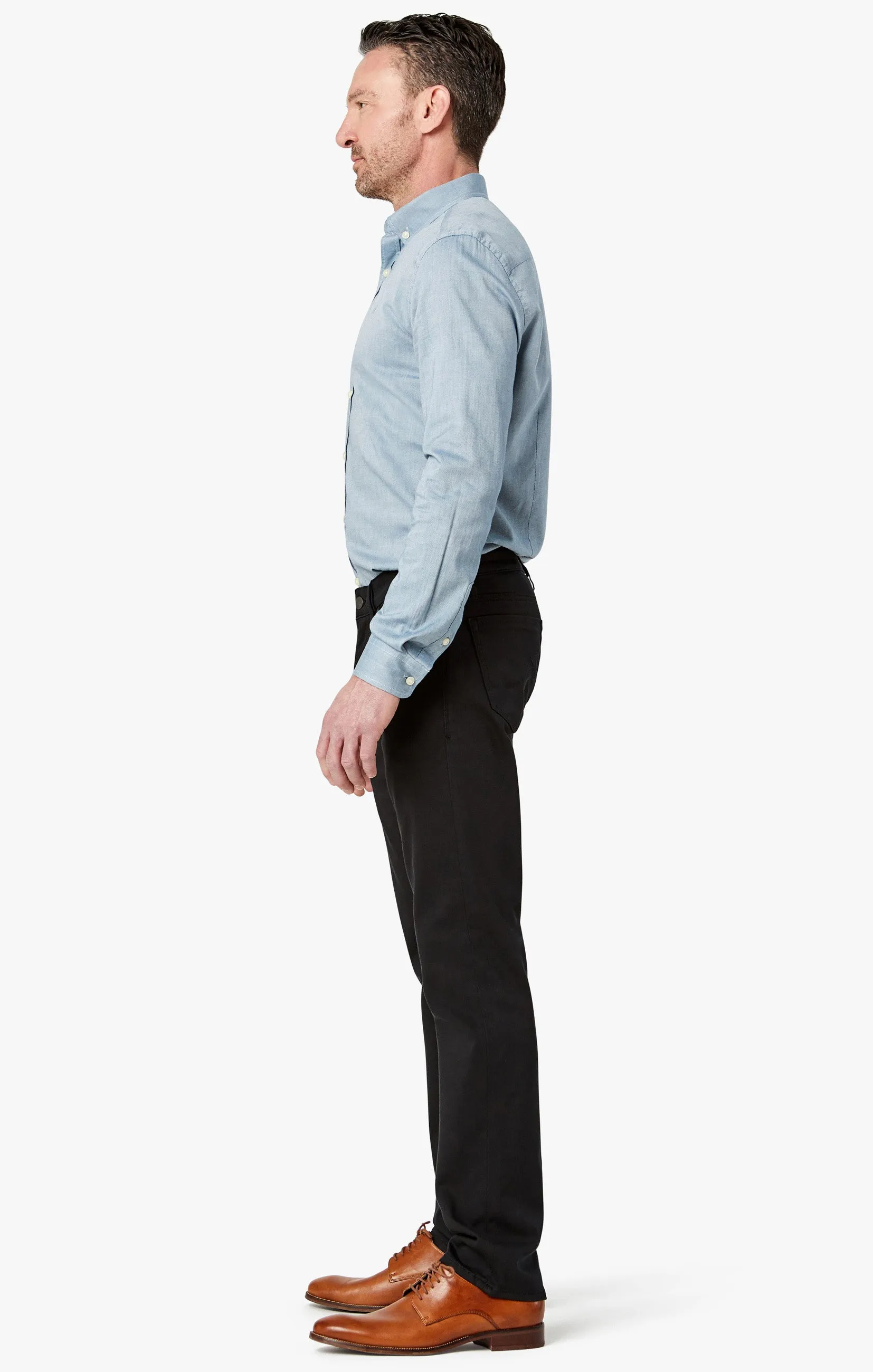 Courage Straight Leg Pants In Select Double Black