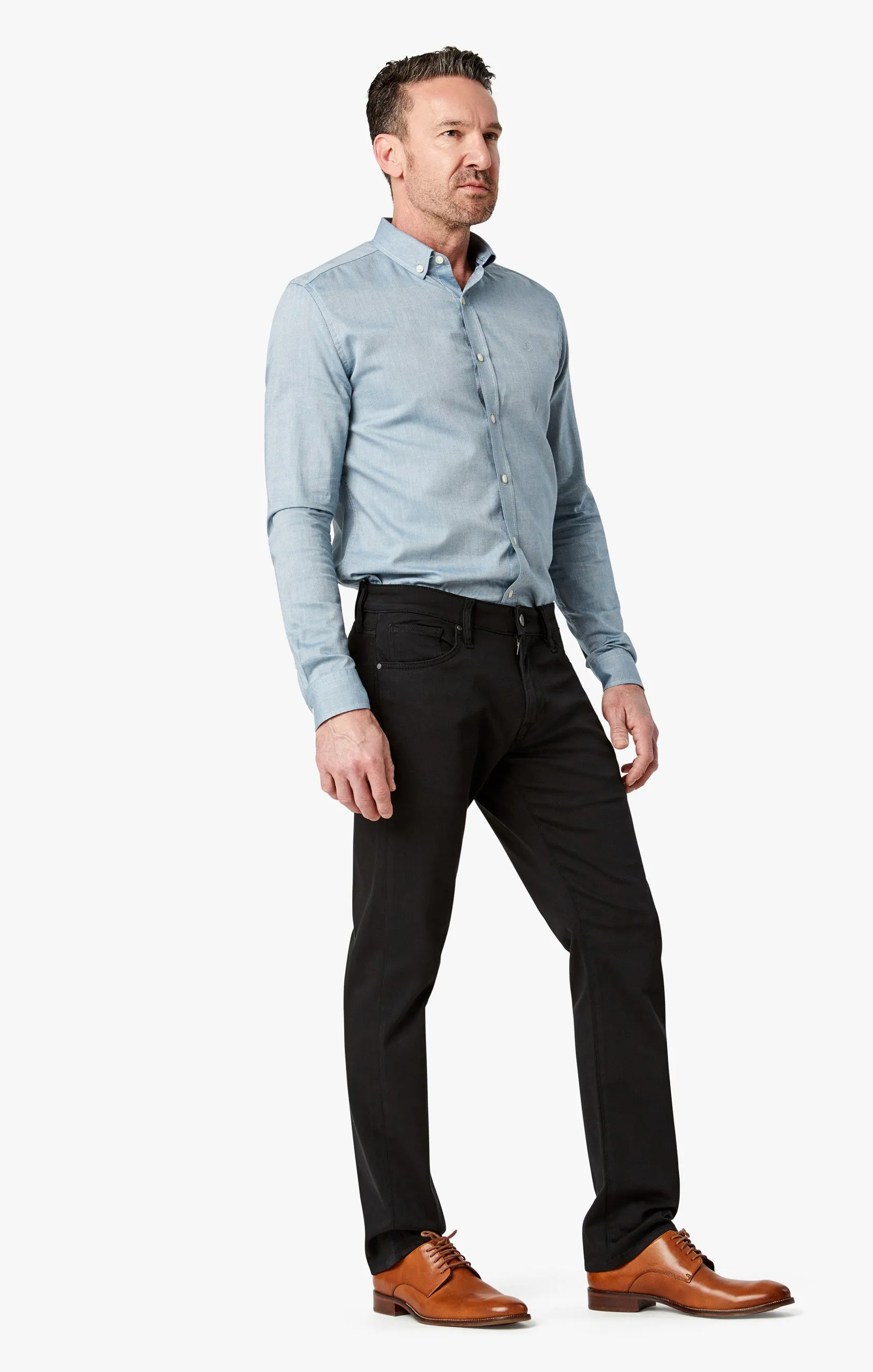 Courage Straight Leg Pants In Select Double Black