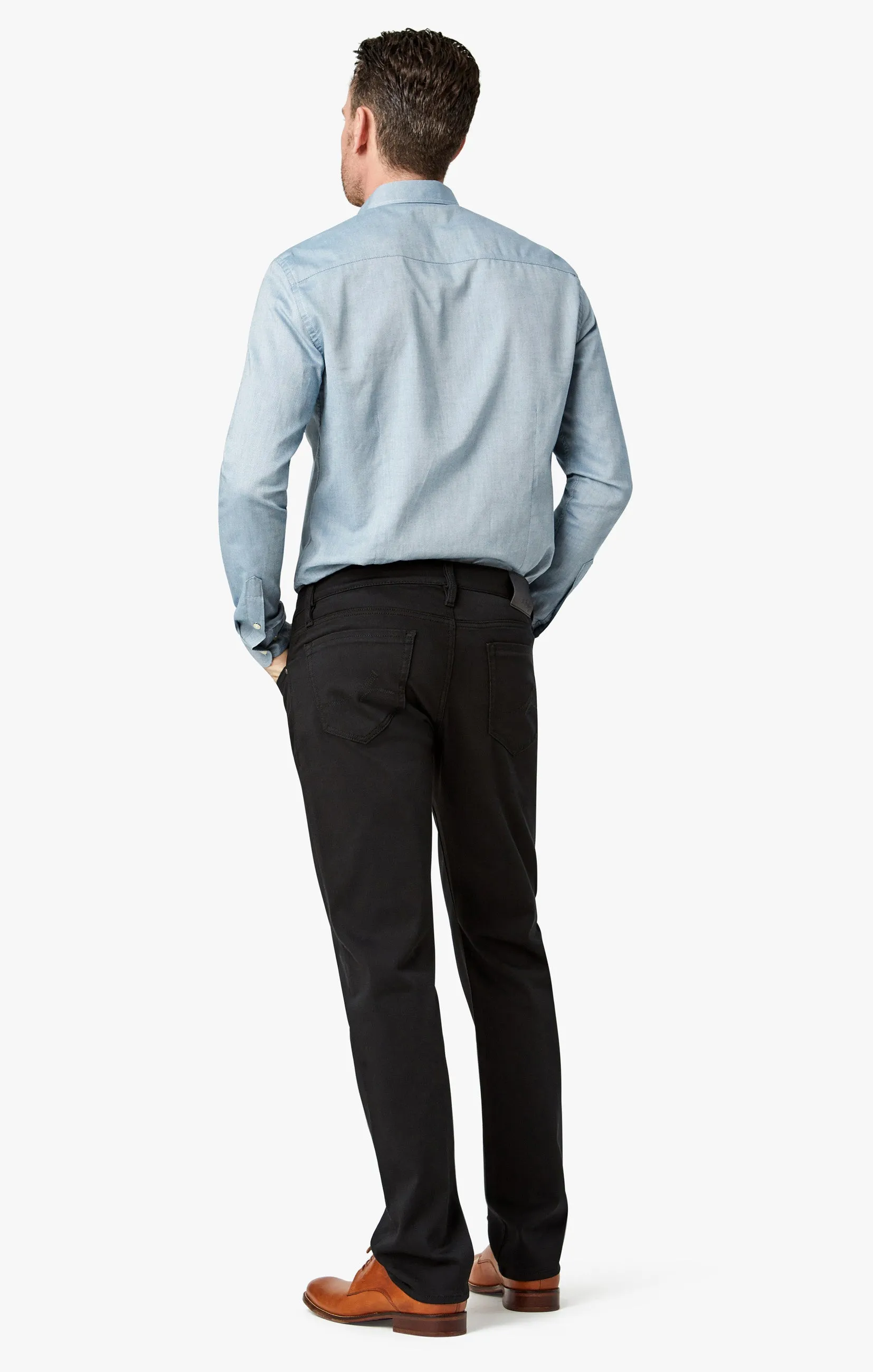 Courage Straight Leg Pants In Select Double Black
