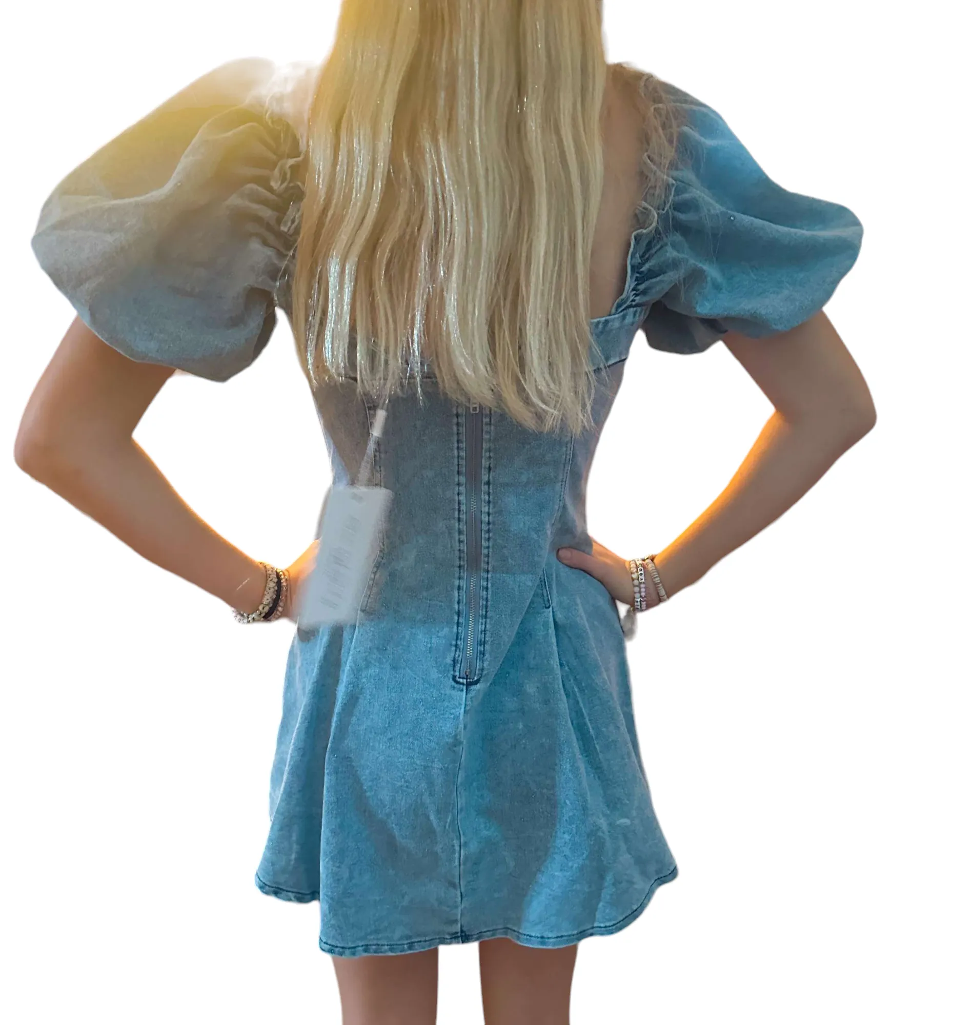 Cowgirl Chic Denim Dress