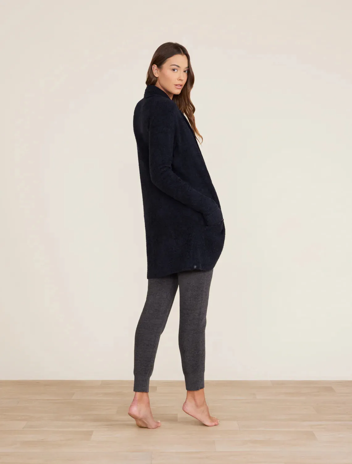 CozyChic Lite® Circle Cardigan Black