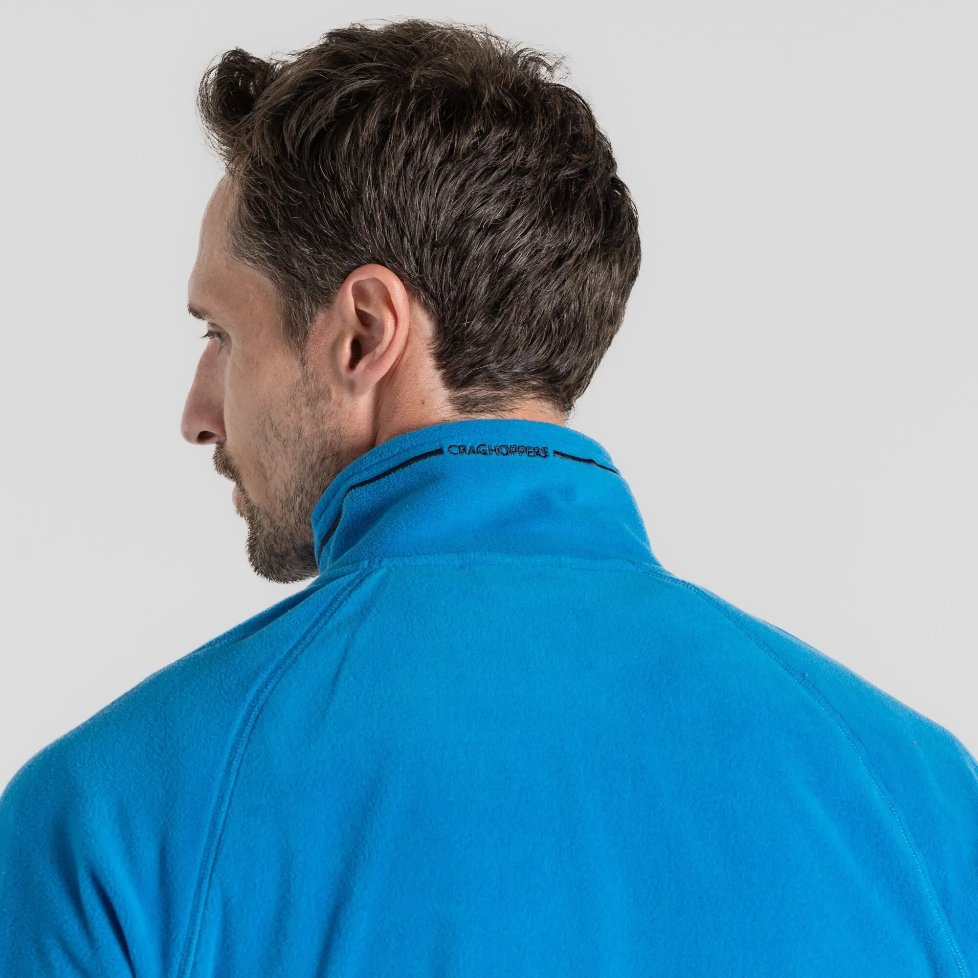 Craghoppers Mens Corey Half-Zip Fleece-BLUE