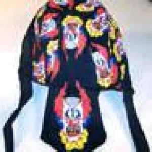 CRAZY CLOWN BANDANA CAP