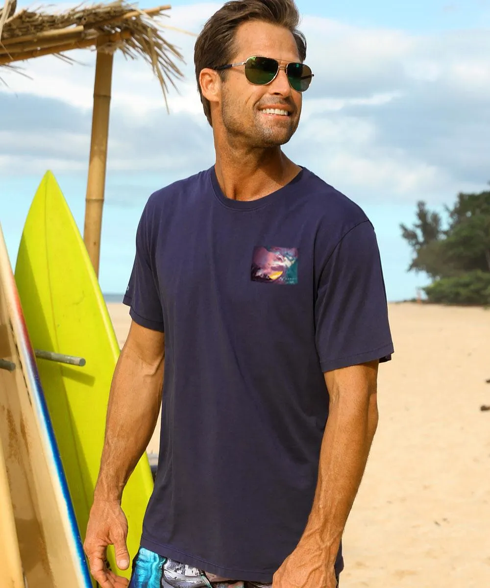 Crazy Shirts Pima T-Shirt: Northern Lights