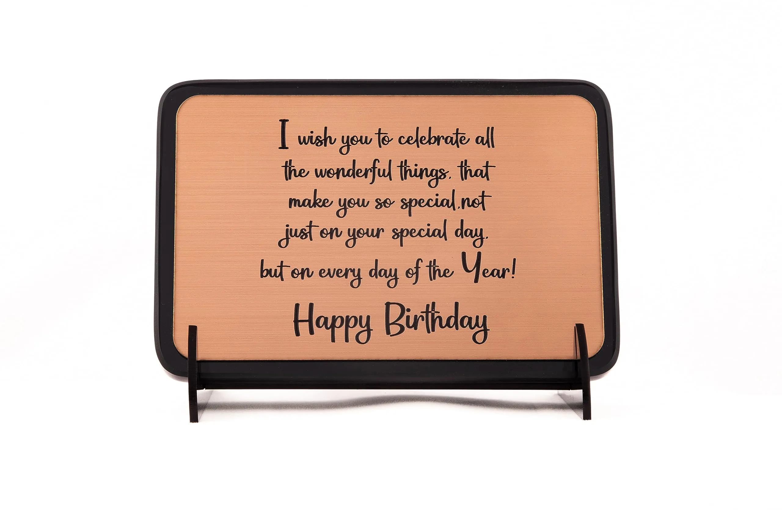 CrazzyGIFT.com Elegant Glass Frame Unique Gifts for Women, Birthday gifts for Women Comes with a Gift Bag