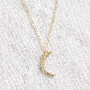 Crescent Diamond Moon
