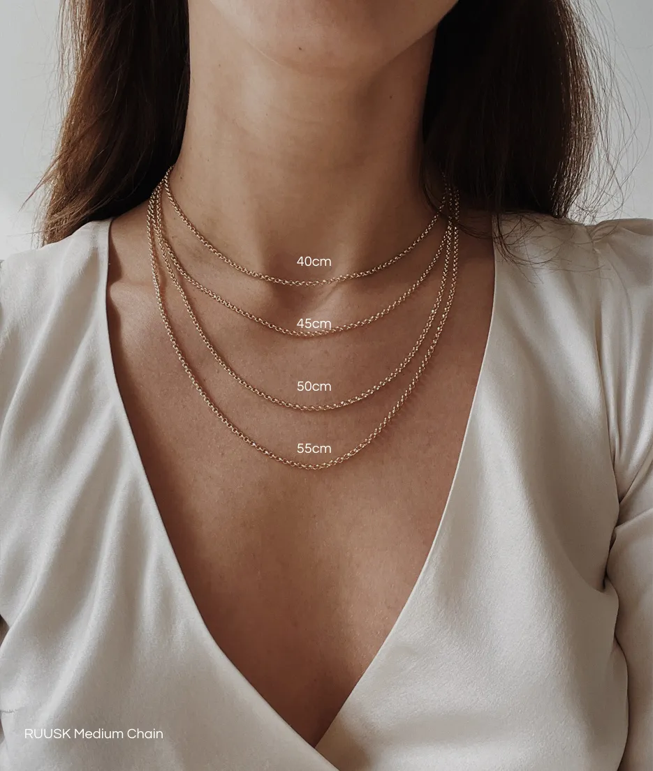 Crescent Moon & Stars necklace