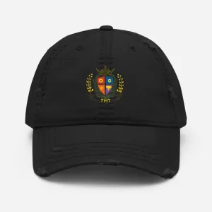 Crested Distressed Hat