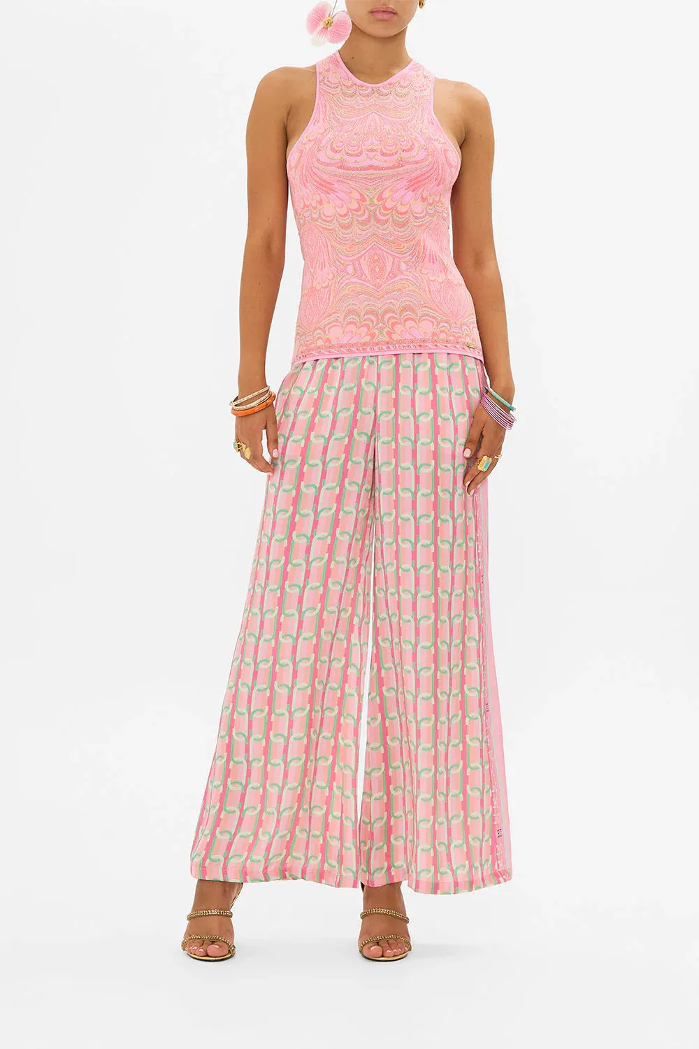 Crew Neck Knit Cami - Tea With Tuschinski