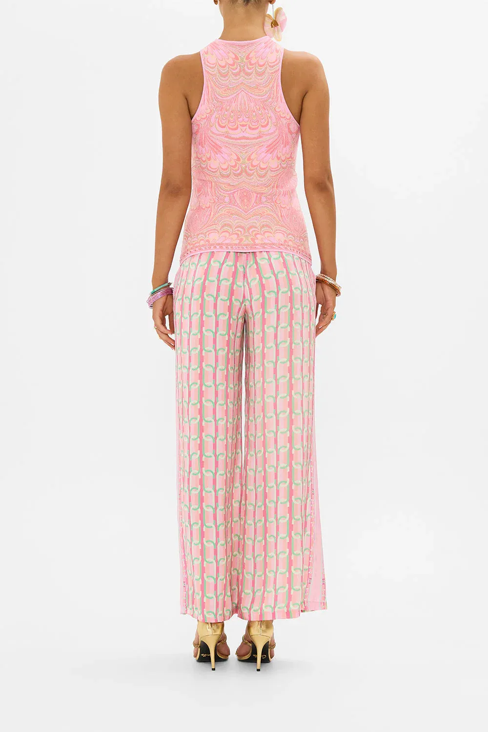 Crew Neck Knit Cami - Tea With Tuschinski