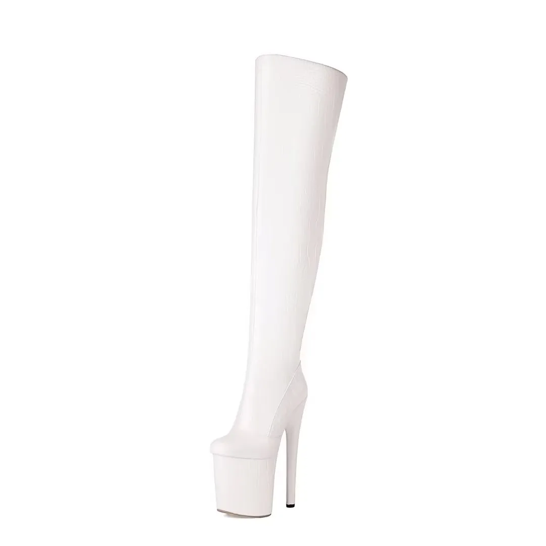 CrocChic Winter Plush Sky-High Boots