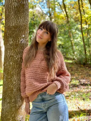 Crochet Kit - Foggy Shores Pullover