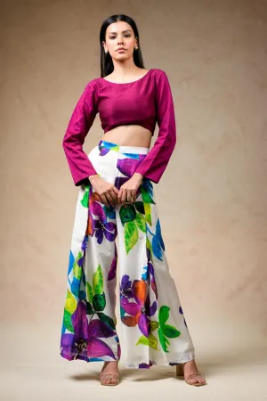 Crop top with pants