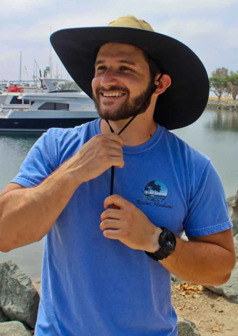 Cruz Sun Hat Wide Brim Breathable Unisex upf 50