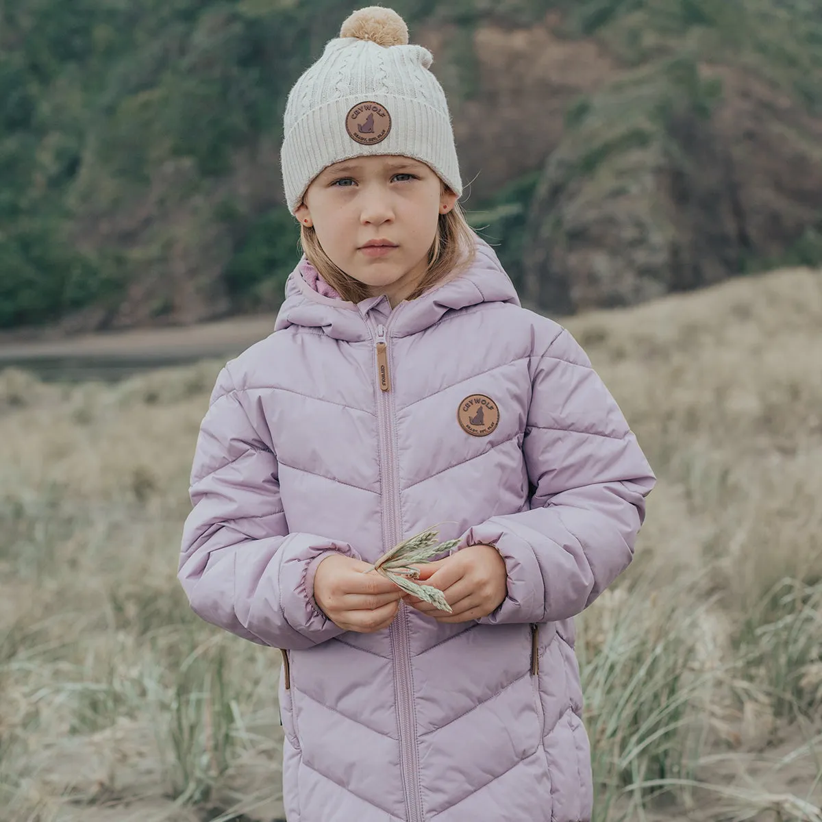 Cry Wolf Eco Puffer - Lilac