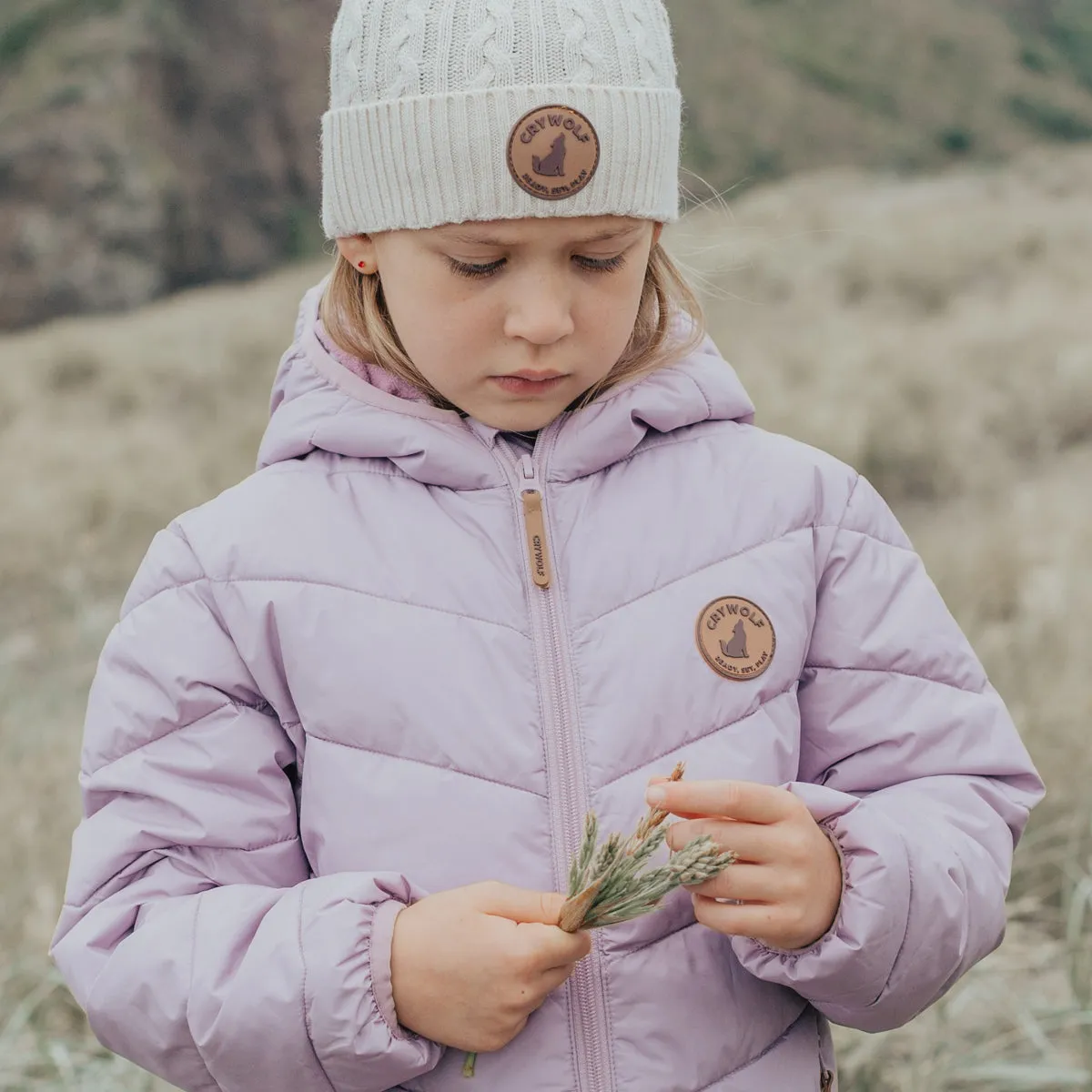 Cry Wolf Eco Puffer - Lilac