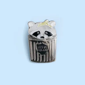 Crywolf Enamel Pin - Trash Panda