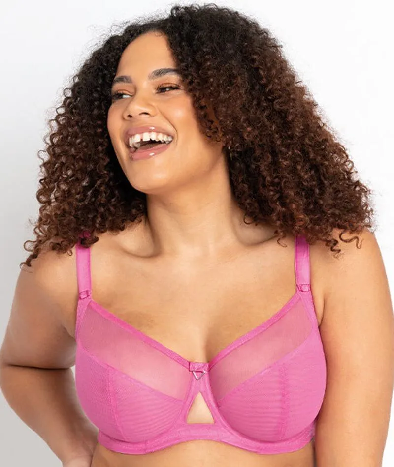 Curvy Kate Victory Balcony Bra - Pink