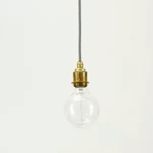 Custom Fabric Cable Pendant Light