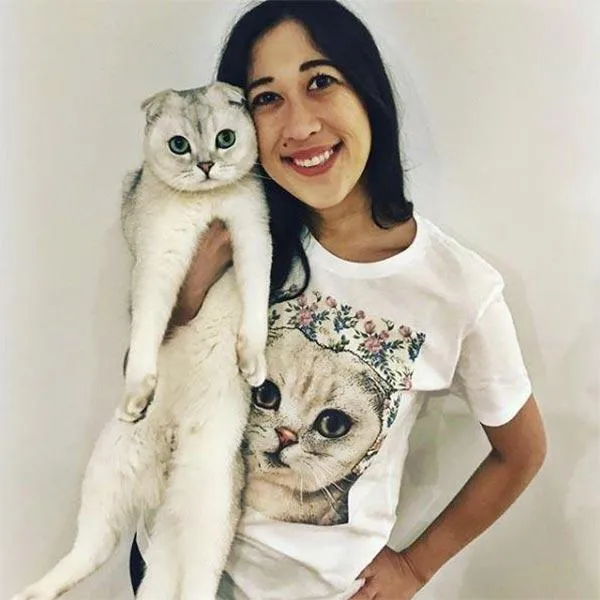Custom Pet Art Women's Crew