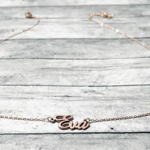 Custom Script Name Necklace (ROSE GOLD, GOLD, OR SILVER)