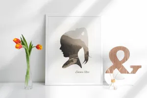 Custom Silhouette Nursery Art